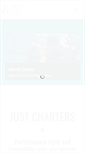 Mobile Screenshot of justcharters.com